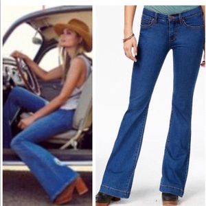 NWT Free People Dallas Flare Leg Jeans Size 31
